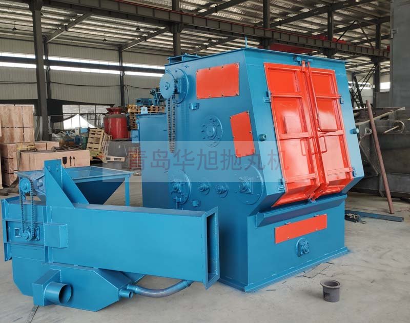 Q3210履帶式拋丸機制作完成